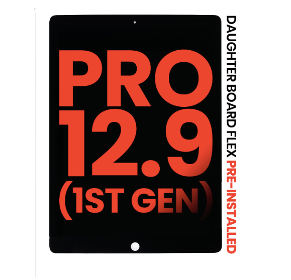 iPad Pro 12.9 LCD Assembly Black replacement