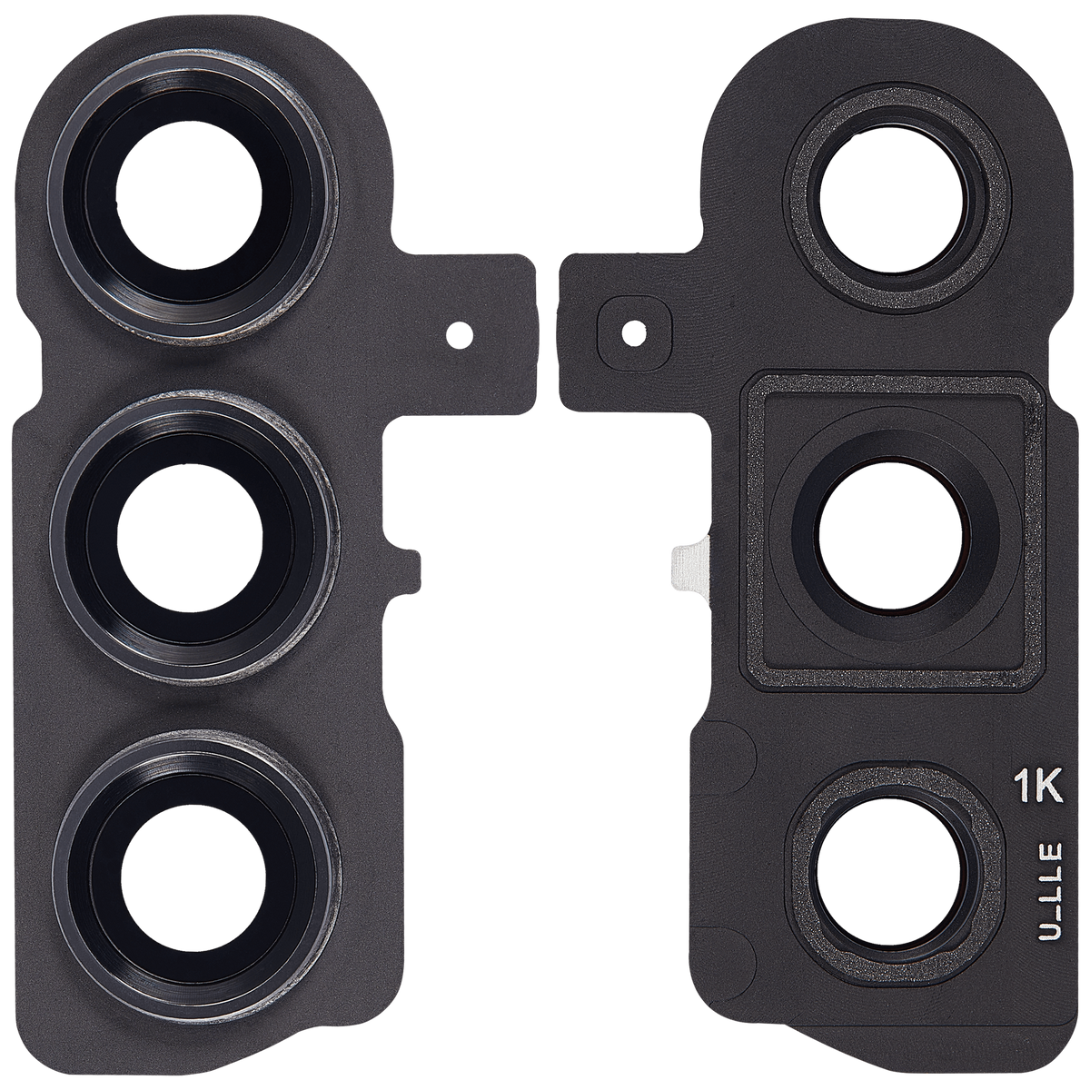 Samsung Galaxy S23 / S23 Plus back camera lens with bezel ring - Phantom Black