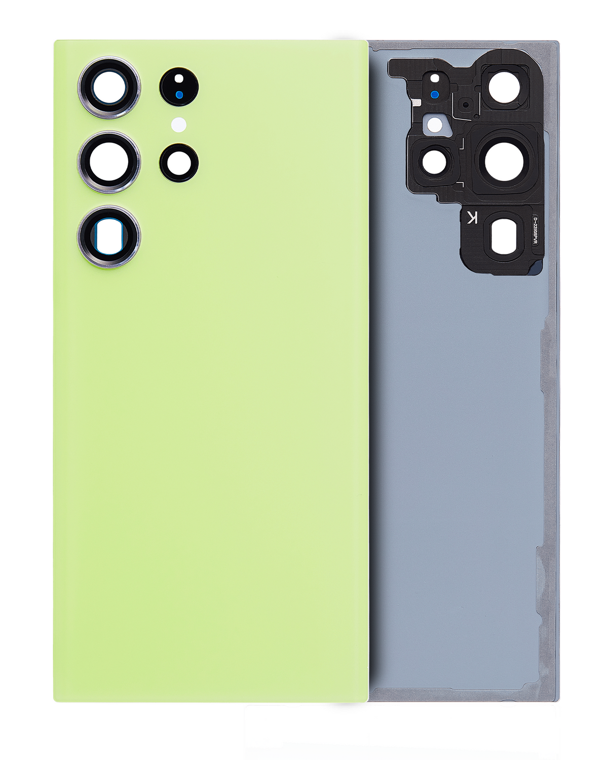 Samsung Galaxy S23 Ultra Back Glass With Camera Lens No Logo - Lime