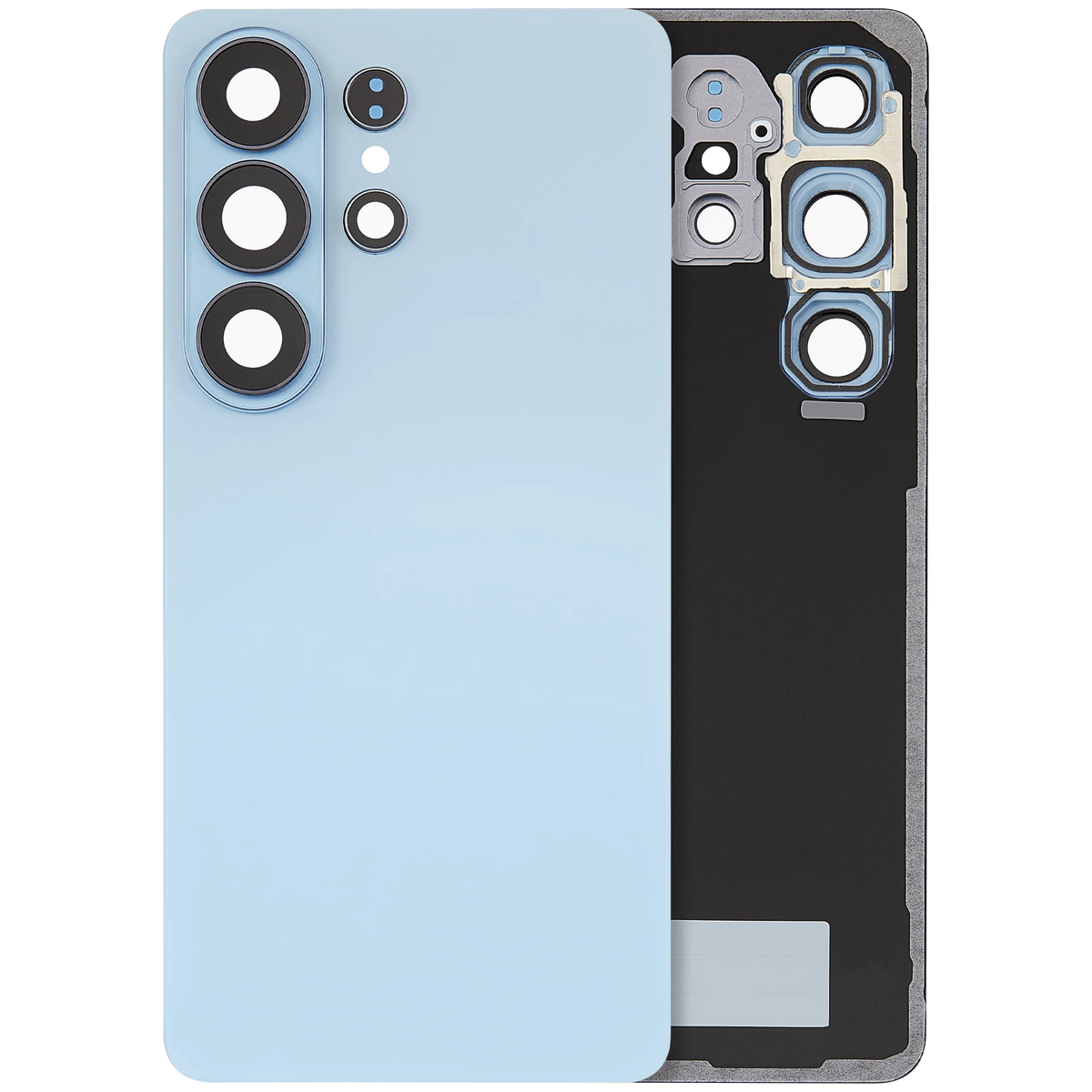 Samsung Galaxy S26 Ultra back cover glass with camera lens - Sky Blue