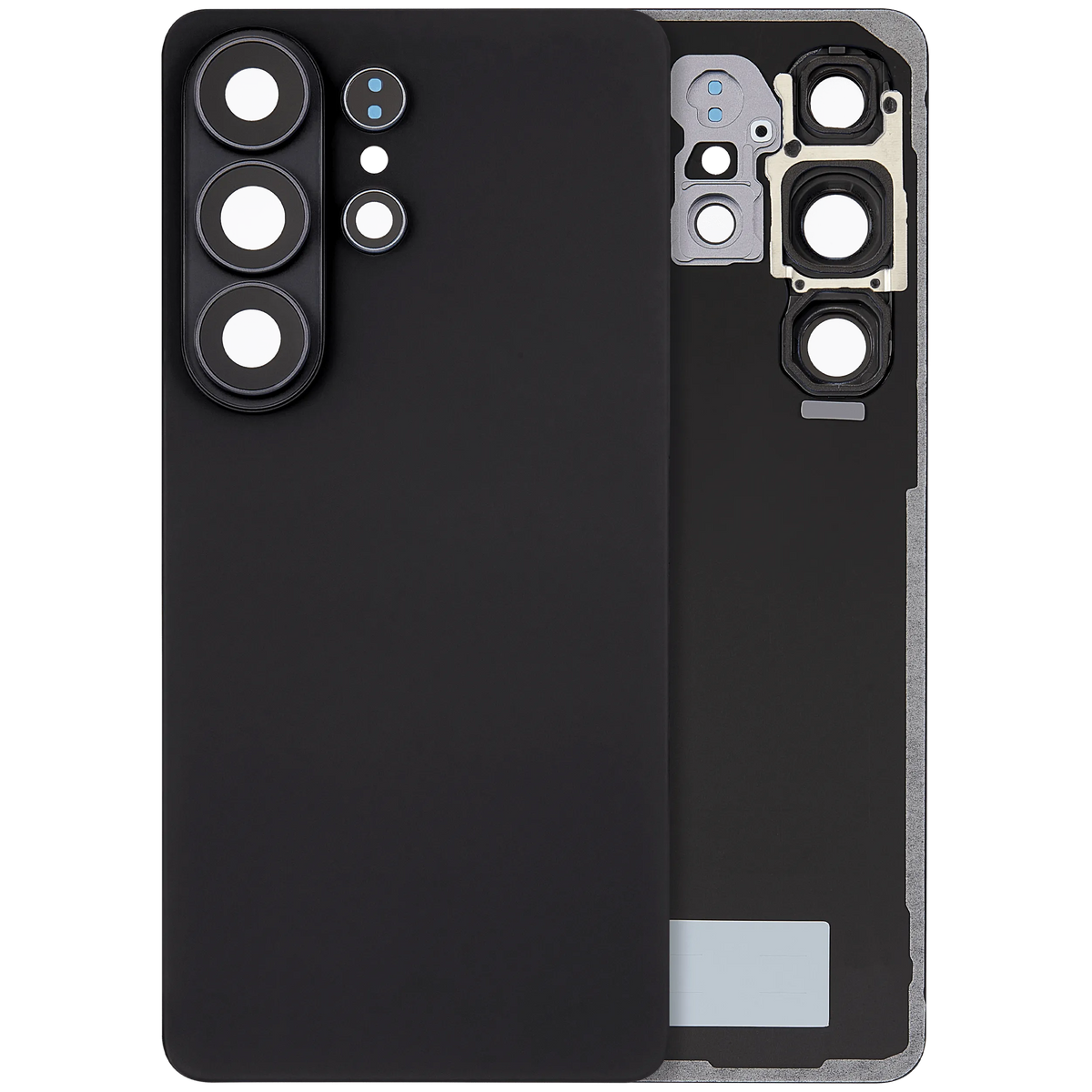 Samsung Galaxy S26 Ultra back cover glass with camera lens - Black