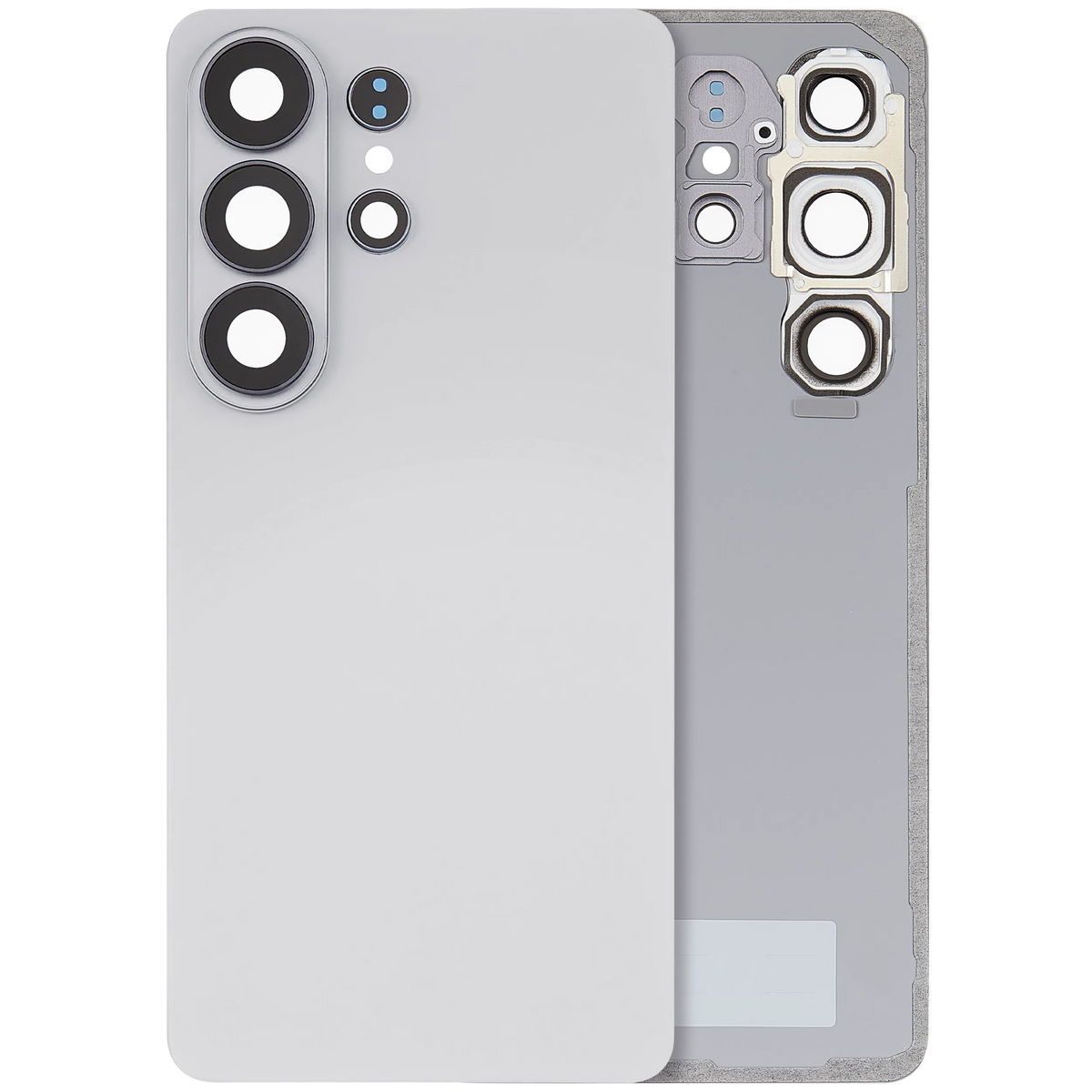 Samsung Galaxy S26 Ultra back cover glass with camera lens - White
