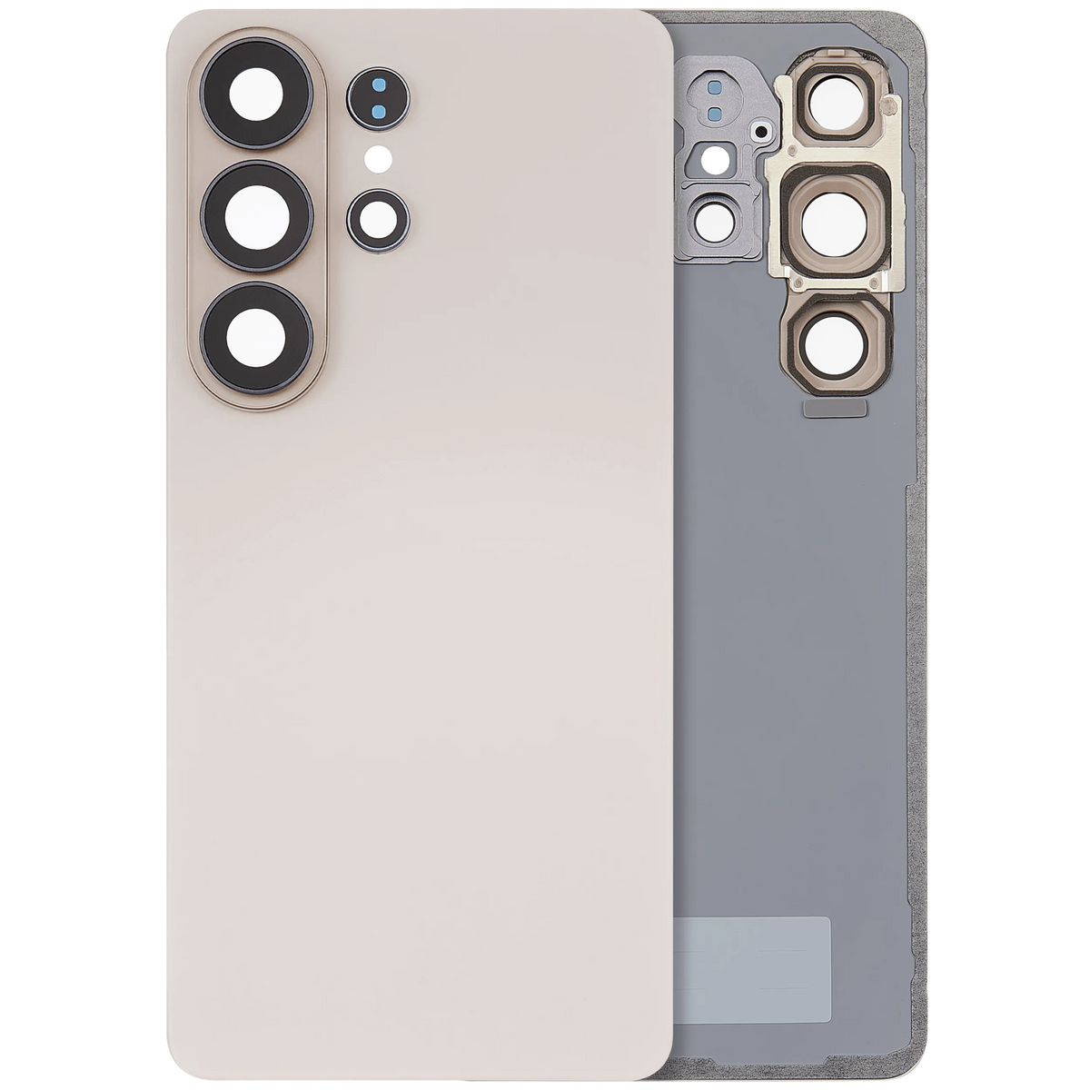 Samsung Galaxy S26 Ultra back cover glass with camera lens - Pink Gold
