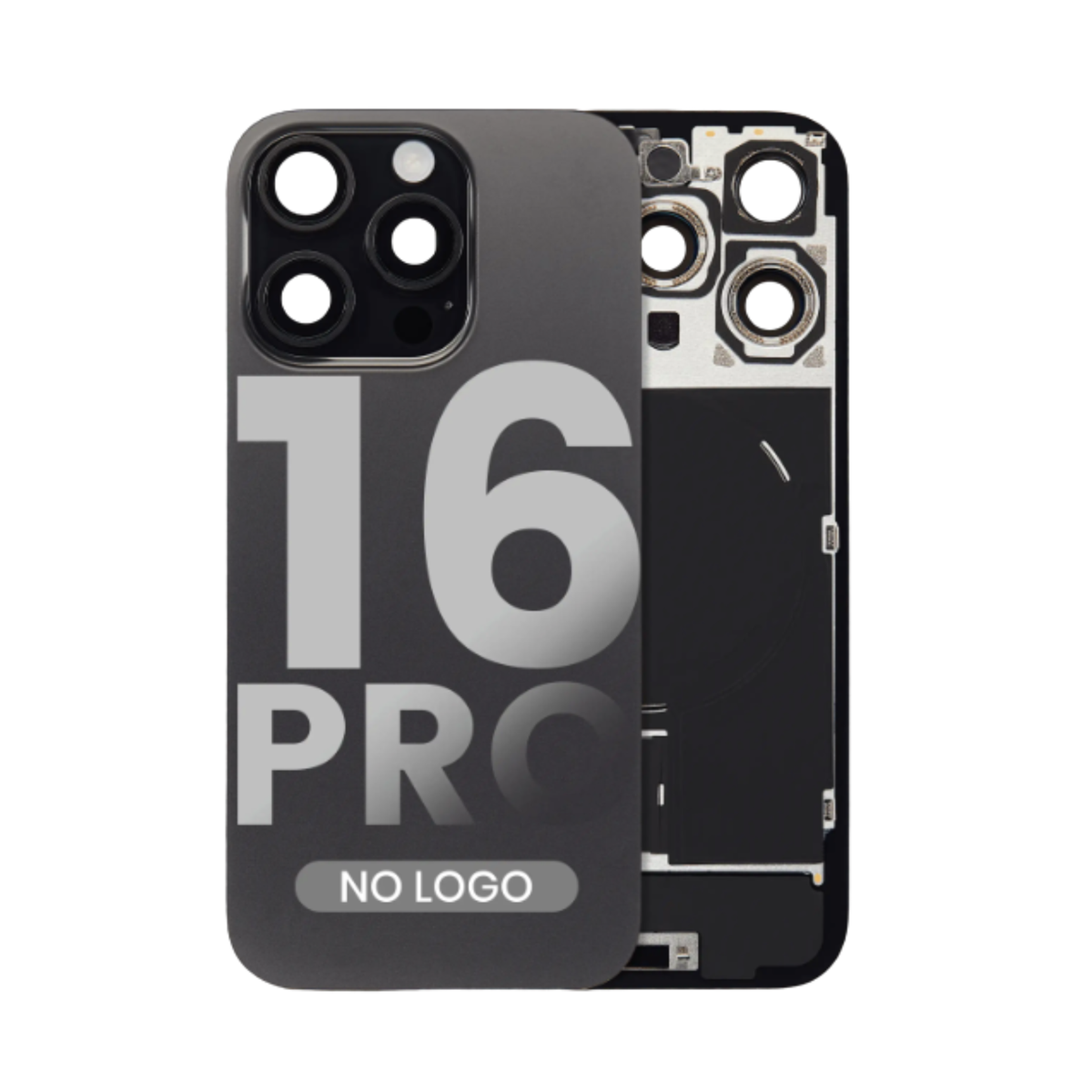 iPhone 16 Pro rear glass no logo Wireless NFC Charging MagSafe Magnet & Flashlight Flex