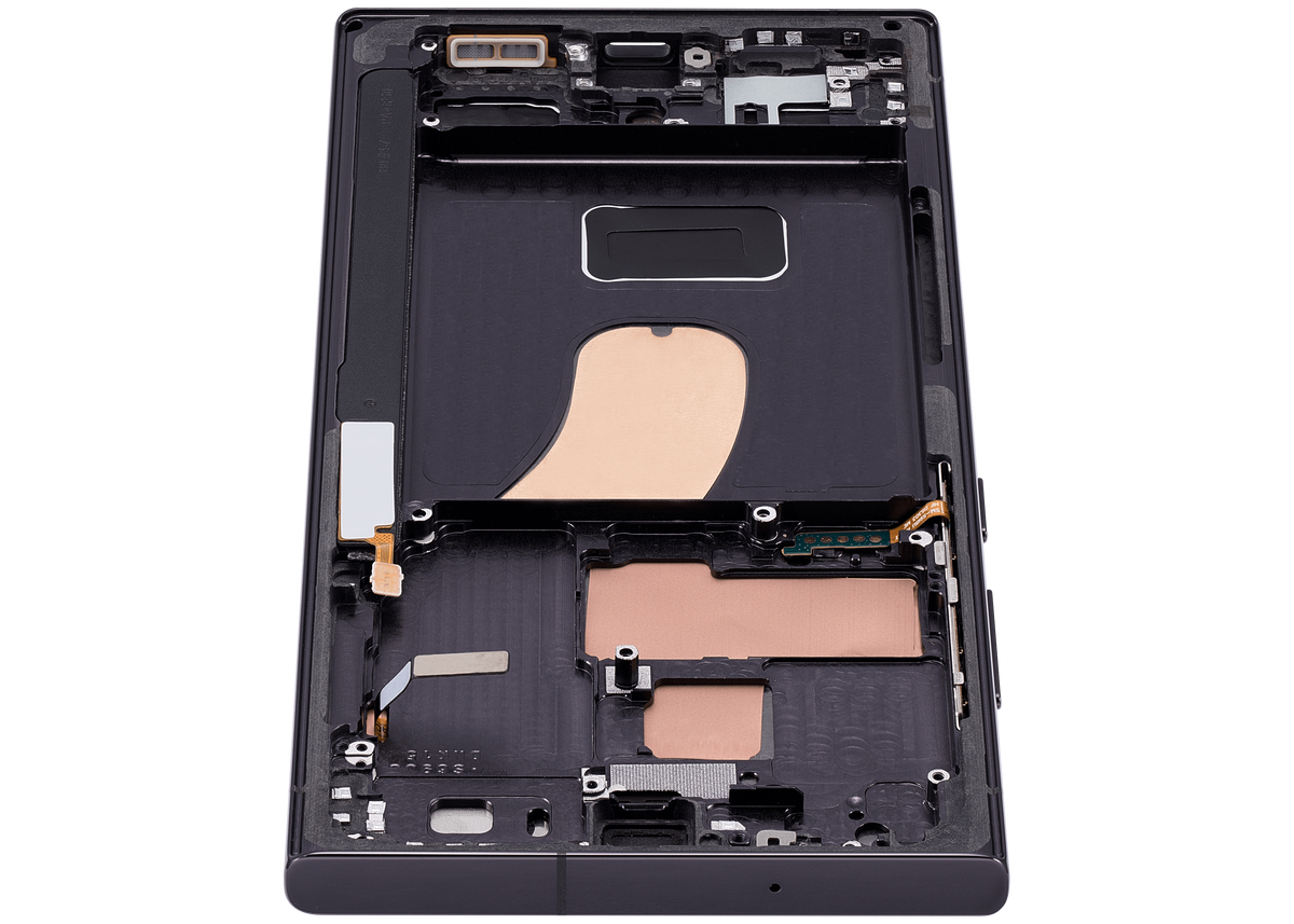 Samsung Galaxy S23 Ultra OEM Refurbished OLED With Frame - Phantom Black detail 6