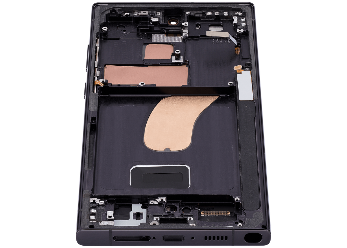 Samsung Galaxy S23 Ultra OEM Refurbished OLED With Frame - Phantom Black detail 7