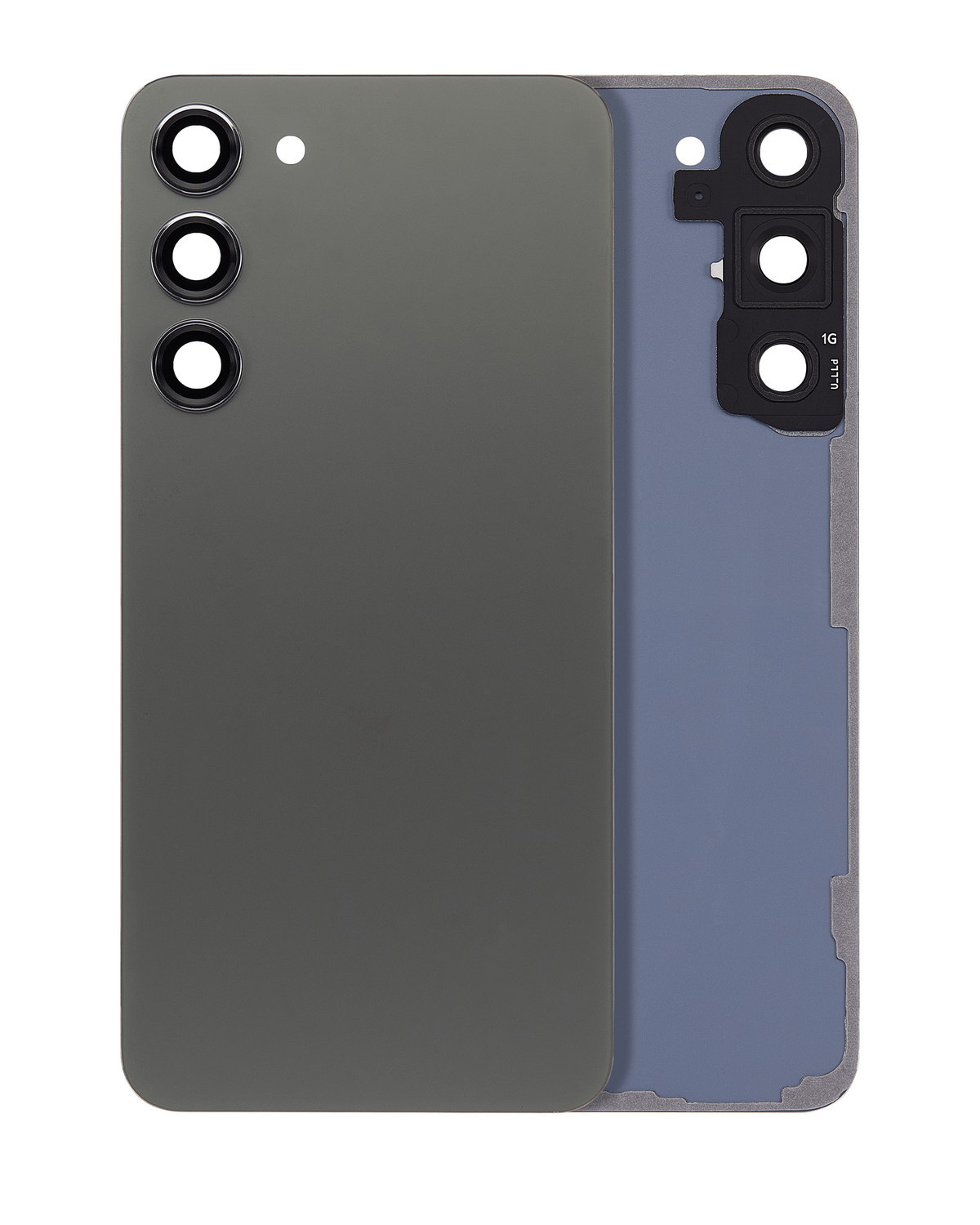 Samsung Galaxy S23 Service Pack back cover glass with camera lens - Green