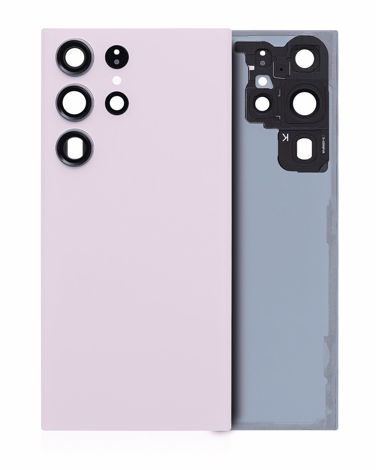 Samsung Galaxy S23 Ultra Back Glass With Camera Lens No Logo - Lavender