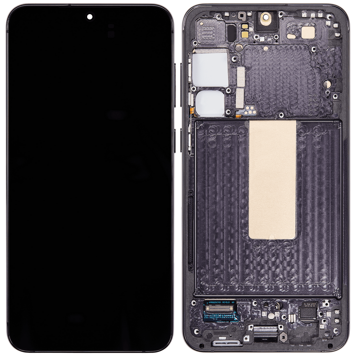 Samsung Galaxy S23 Plus 5G OEM Refurbished OLED With Frame - Phantom Black detail 2