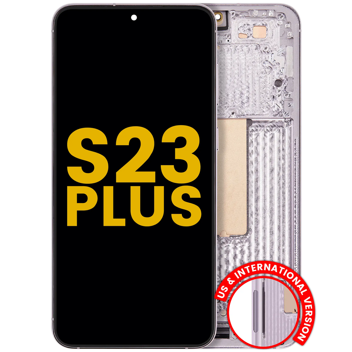 Samsung Galaxy S23 Plus OEM Refurbished OLED With Frame - Lavender