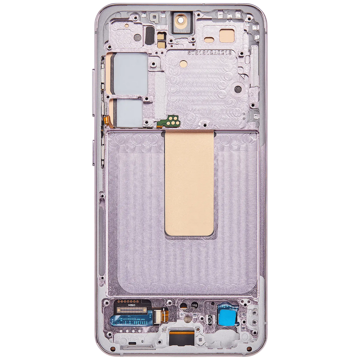 Samsung Galaxy S23 aftermarket 120Hz OLED assembly with frame - Pink / Lavender - detail view 4