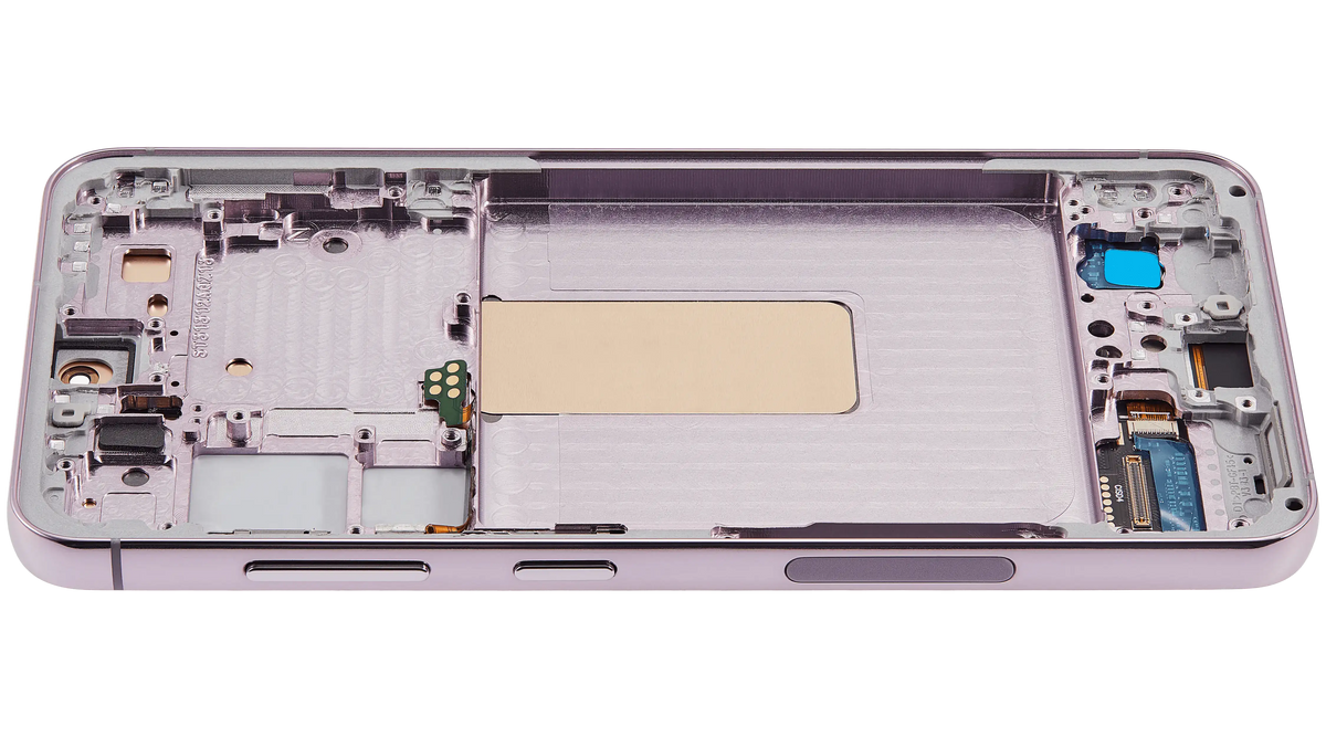 Samsung Galaxy S23 aftermarket 120Hz OLED assembly with frame - Pink / Lavender - detail view 6