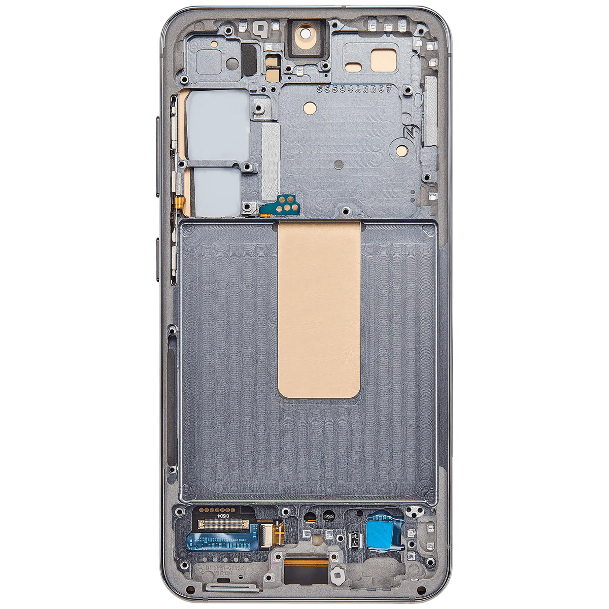 Samsung Galaxy S23 aftermarket 120Hz OLED assembly with frame - Green - detail view 3