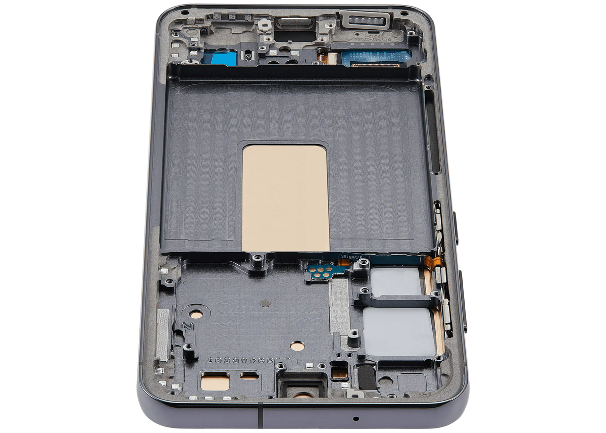 Samsung Galaxy S23 aftermarket 120Hz OLED assembly with frame - Green - detail view 6
