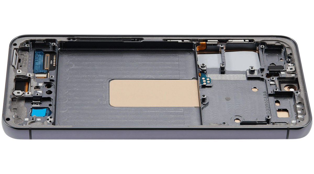 Samsung Galaxy S23 aftermarket 120Hz OLED assembly with frame - Green - detail view 2