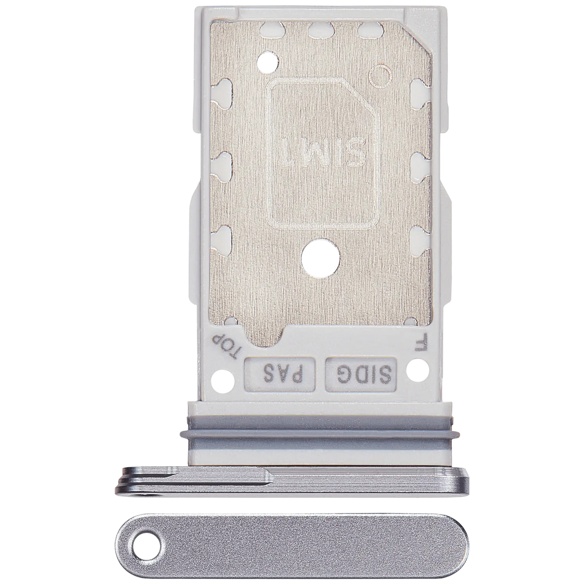 Samsung Galaxy S26 Plus Dual SIM Card Tray - Silver Shadow