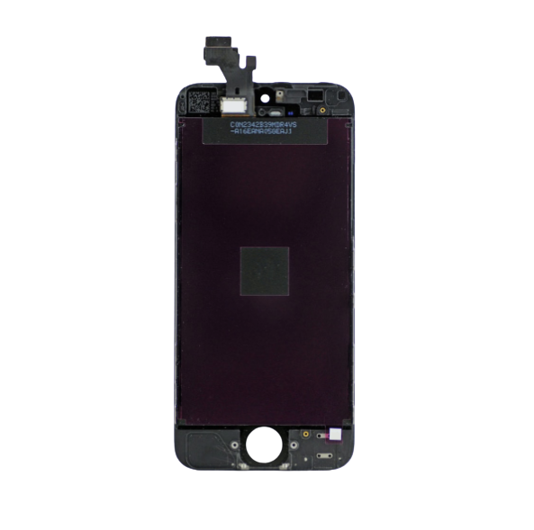 iPhone 5 Screen Assembly with Steel Plate - Black (Premium)