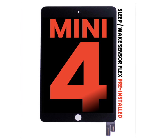 iPad Mini 4 Black LCD Screen Replacement