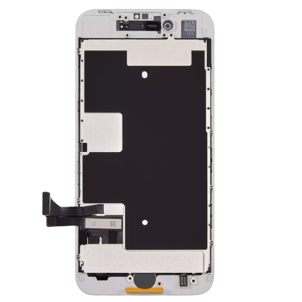 iPhone 8 / SE (2020 / 2022) Screen Assembly with Steel Plate - White (Premium)