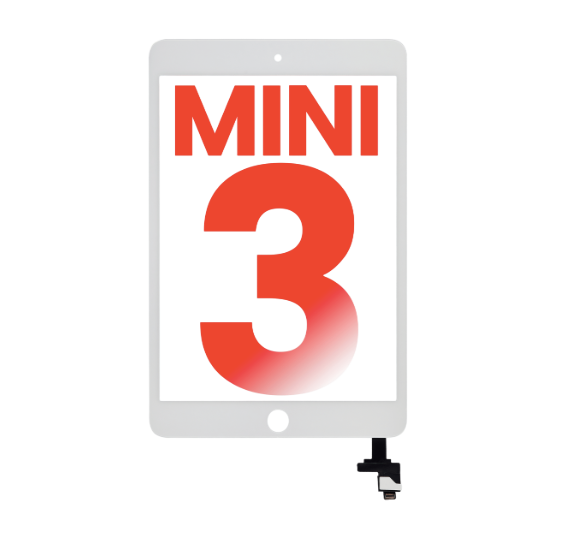 iPad Mini 3 Screen Digitizer Replacement White