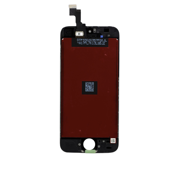 iPhone 5S / SE(2016) Screen Assembly with Steel Plate - Black (Premium)