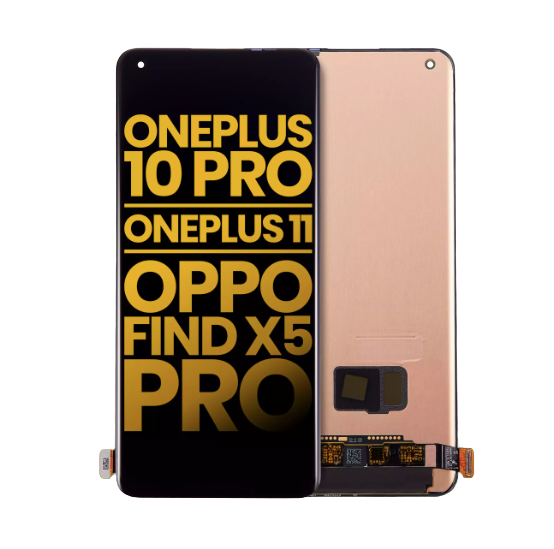 OnePlus 10 Pro / OnePlus 11 / OPPO Find X5 Pro OLED Assembly Without Frame