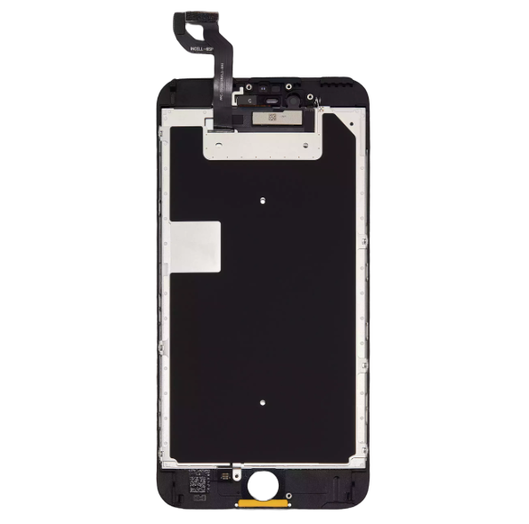 iPhone 6S Plus Screen Assembly with Steel Plate - Black (Premium)