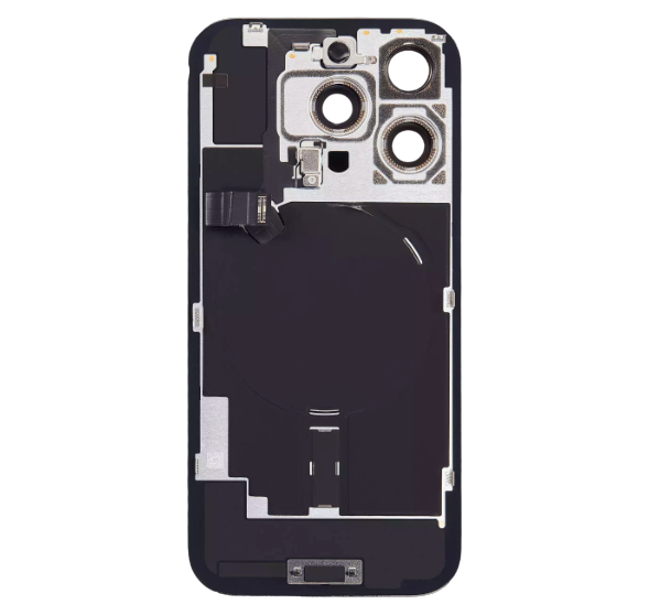 iPhone 16 Pro Back Glass with Steel Plate with Wireless NFC Charging MagSafe Magnet & Flashlight Flex (Used OEM Pull: Like New)
