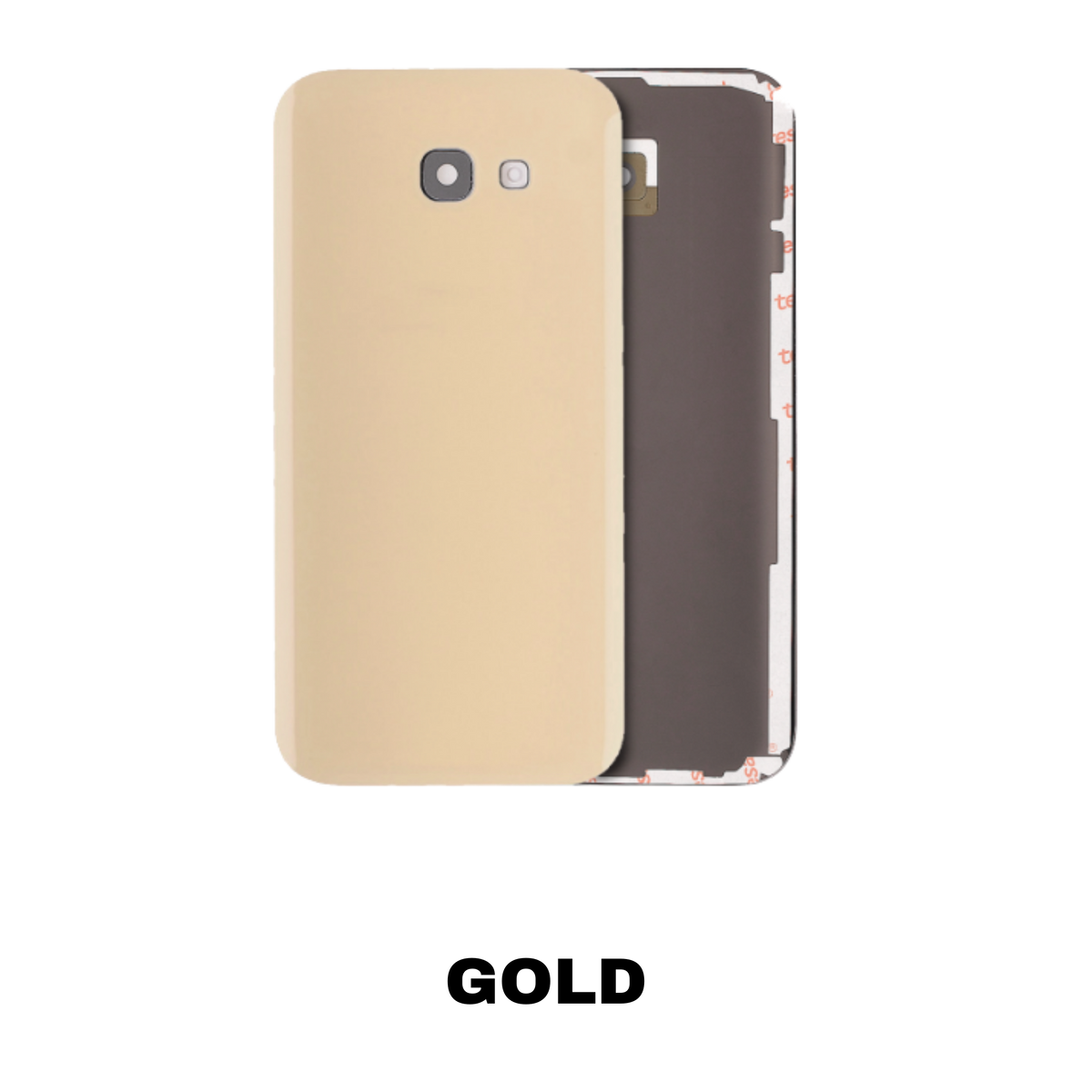 Galaxy A5 A520 2017 back cover with camera lens Gold