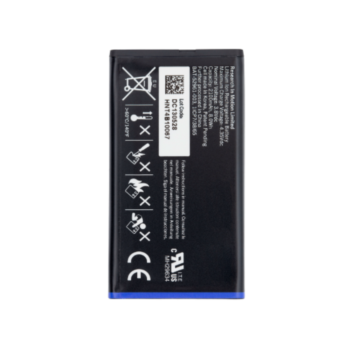 BlackBerry Q10 NX1 replacement battery OEM-quality