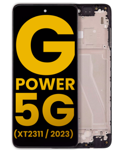 LCD Assembly With Frame Compatible For Motorola Moto G Power 5G (XT2311 / 2023)