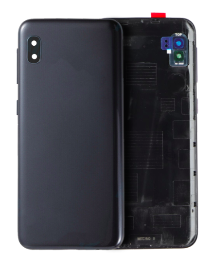 Back Cover Glass With Camera Lens Compatible Samsung Galaxy A10E (A102 / 2019) (Black)