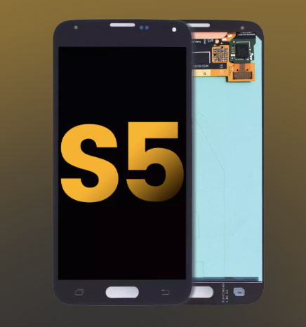 Samsung Galaxy S5 LCD Screen and Digitizer Assembly With Home Button - Grey