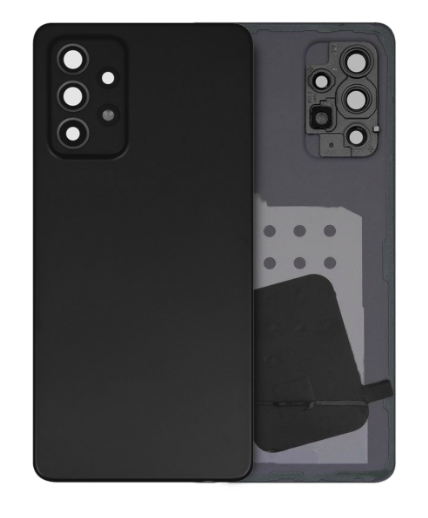 Back Cover Glass With Camera Lens Compatible For Samsung Galaxy A52s (A528 / 2021) (OEM Orignal)