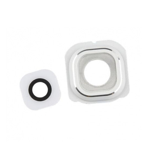 Samsung Galaxy S6 Edge Plus G928 Camera Lens With Bezel - White
