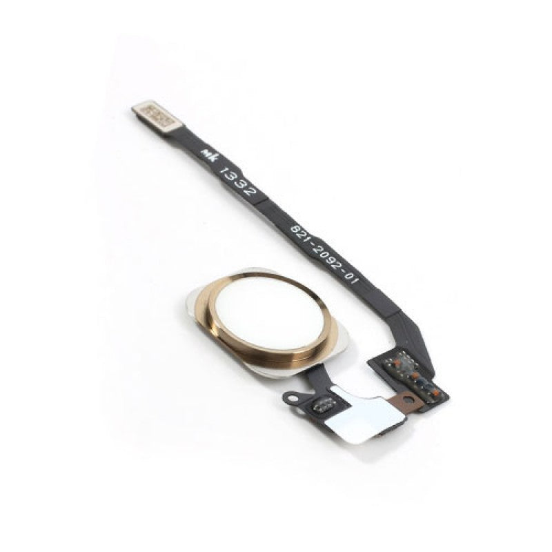 iPhone SE Home Button Fingerprint Scan Sensor Flex Cable - Gold