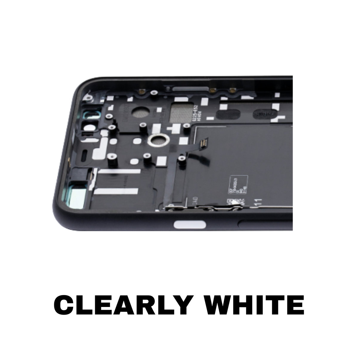 Pixel 4 XL OLED screen replacement Clearly White