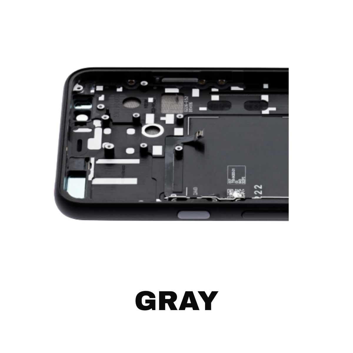 Pixel 4 XL OLED screen replacement Clearly Gray