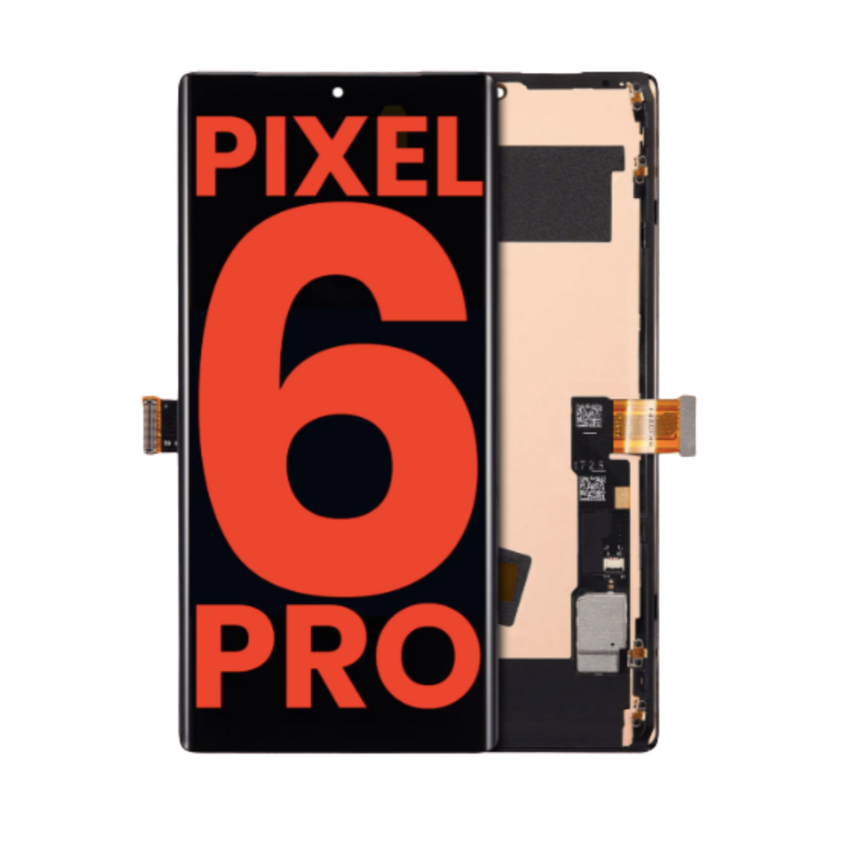 Google Pixel 6 Pro OLED assembly with frame