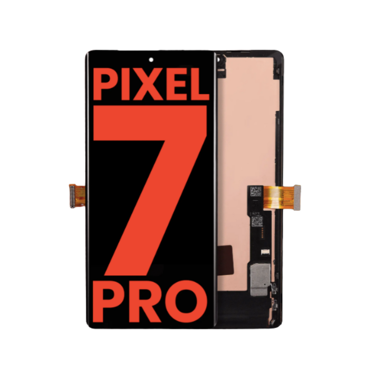 Google Pixel 7 Pro OLED assembly with frame all colours