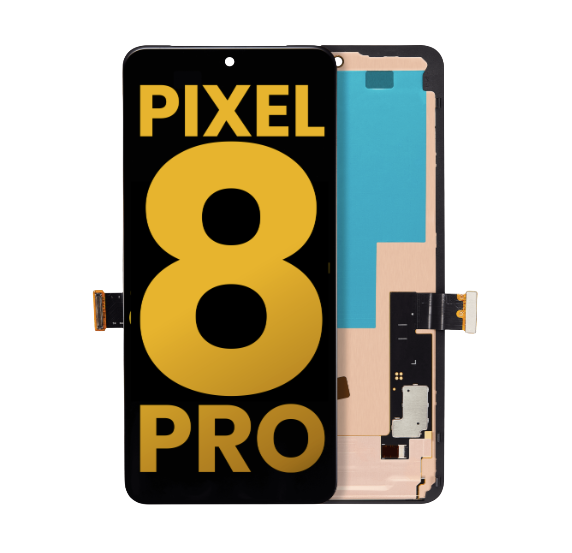 Pixel 8 Pro OLED Assembly With Frame – OEM No Fingerprint Sensor