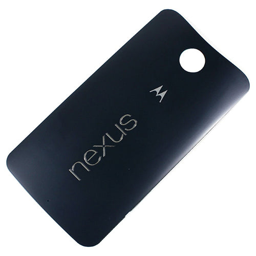 Motorola Nexus 6 Back Battery Door Cover - Black