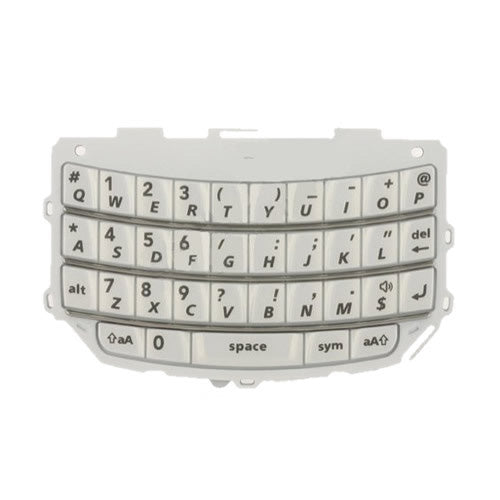 BlackBerry Torch 9800 Keyboard Keypad Replacement - White
