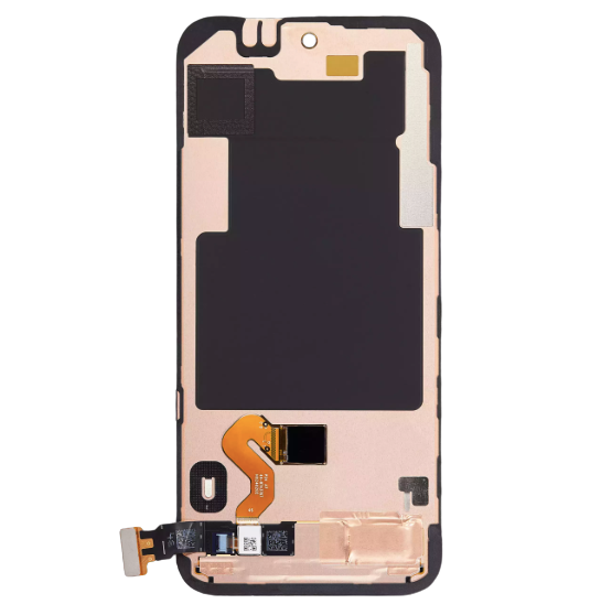 Back of Google Pixel 9 Pro XL OLED Assembly with Frame