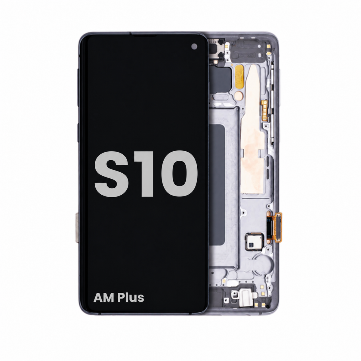 Samsung Galaxy S10 Prism Black OLED Assembly With Frame
