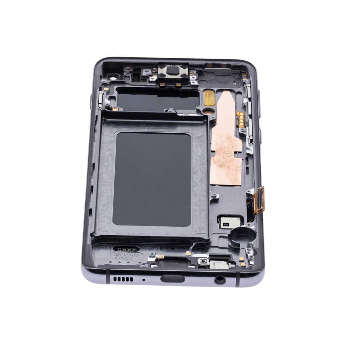 Samsung Galaxy S10 Prism Black Screen With Frame
