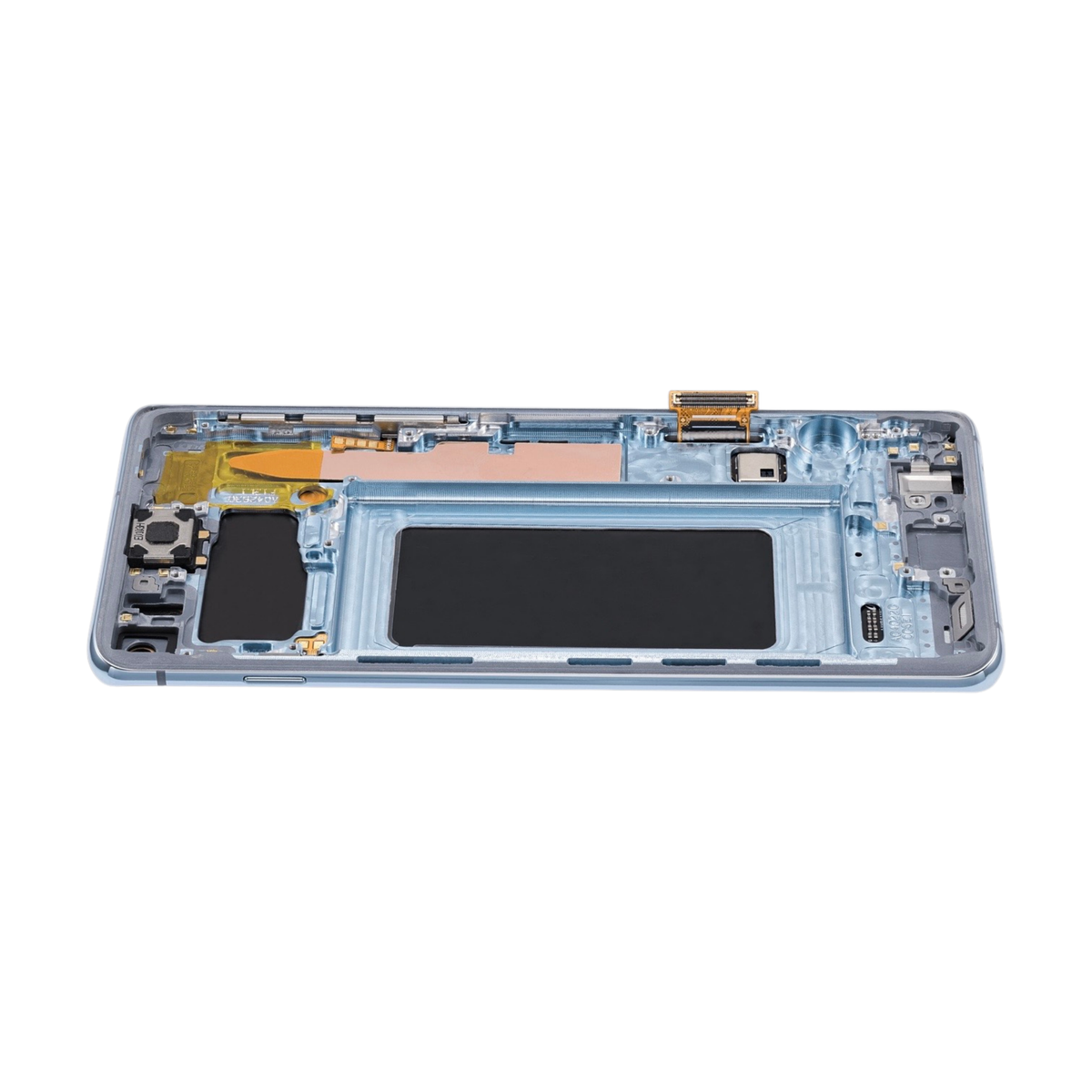 Samsung Galaxy S10 Prism Blue Screen With Frame