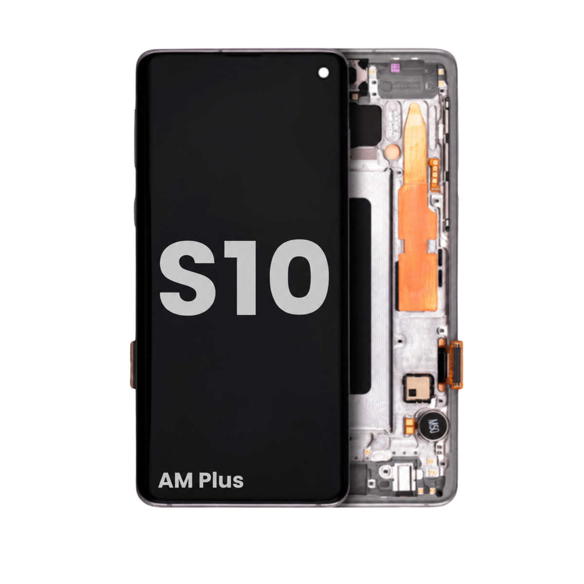 Samsung Galaxy S10 Prism White OLED Assembly With Frame