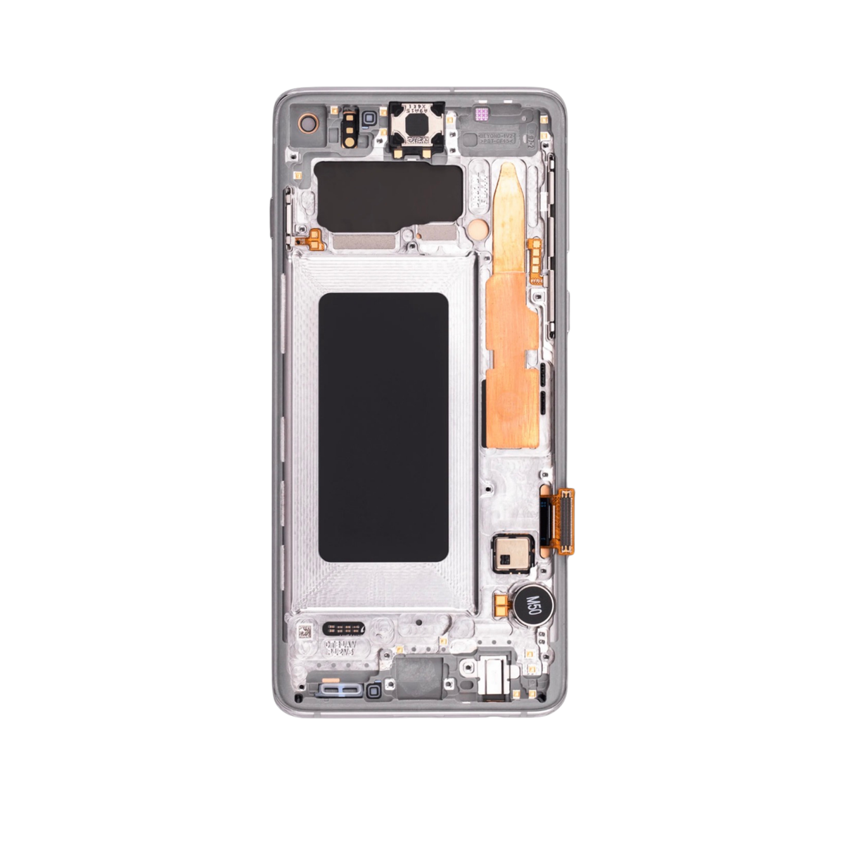 Samsung Galaxy S10 Prism White Screen With Frame