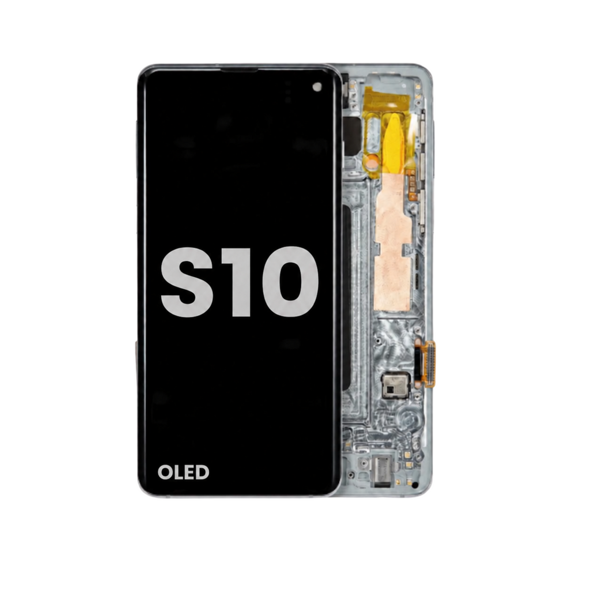Samsung Galaxy S10 Prism Green OLED Assembly With Frame